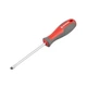 Отвертка шлицевая SL5 х 100 мм Intertool CrV - изображение 2