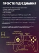 Игровая консоль M15 Pro 4K Game Stick 64GB, мини приставка с 20457 играми + два беспроводных джойстика, HD HDMI стик для телевизора - изображение 5