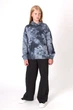 Кофта-худі дитяча Mevis Тай-Дай сіра 5239-02 140 см - зображення 2