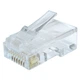Коннектор RJ45 cat.6 UTP 8P8C * 100 (позолоч. конт.) Cablexpert (LC-8P8C-002/100) - изображение 1