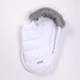 Зимний детский конверт-кокон на флисе для новонароджених DoRechi Baby XS 0-9 месяцев (56-74 см) Белый с опушкой - изображение 2