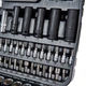 Набор торцевых головок 1/4″ и 1/2″ 111 предметов Vitals Master Impact + Superlock - изображение 10