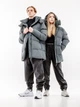 Парка Rains Jackets Grey 1524-SLATE L/XL - изображение 6