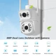 IP-камера Besder A8Q 8MP WIFI с 2 объективами - изображение 2