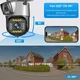 IP-камера OEMG SC02-4G 8MP GSM уличная поворотная - изображение 7