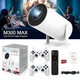 Проектор Led Projector M300 MAX/HY300 4k UHD для домашнего кинотеатра с 2 джойстиками для игр Android 11+карта памяти - изображение 1