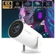 Проектор Led Projector M300 MAX/HY300 4k UHD для домашнего кинотеатра с 2 джойстиками для игр Android 11+карта памяти - изображение 5