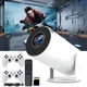 Проектор Led Projector M300 MAX/HY300 4k UHD для домашнего кинотеатра с 2 джойстиками для игр Android 11+карта памяти - изображение 7