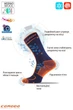 Термоноски трекинговые Comodo Merino Wool Junior hiker blue детские - STJ-02 - 27-30 - изображение 5