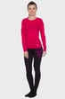 Термокофта женская SmartWool Merino 150 для зимы лыжного спорта прогулок повседневного использования с добавлением шерсти мериноса шерсть мерино розовый - SW016660 - M - изображение 2