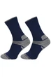 Термоноски трекинговые Comodo Merino Wool Junior hiker navy детские - STJ-01 - 27-30 - изображение 1