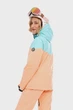Куртка гірськолижна мембрана 10000 лижна зимова Brooklet Lili Melon orange/Baby blue жіноча персиковий - 202303BLJ-04 - L - зображення 5