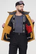 Куртка горнолыжная мембрана 10000 зимняя теплая Brooklet J mode beige мужская бежевый - BJ2023-12 - S - изображение 5