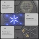 Музыкальная интеллектуальная боксёрская машина тренажер с LED подсветкой - изображение 2