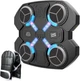 Детский тренажер для бокса Настенный с перчатками подсветкой музыкой Bluetooth работает от сети Черный - изображение 2