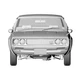 Сборная модель автомобиля - NISSAN SKYLINE 2000GT-R - Hasegawa 21149 - изображение 12