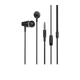 Наушники (проводные) Hoco для M34 honor music universal earphones with microphone 3.5mm Black - изображение 1