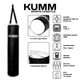 Мешок боксерский Kumm 140х32см PVC с креплением черный 2677 - изображение 2