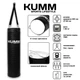 Мешок боксерский Kumm 120х32см PVC с креплением черный 2707 - изображение 2