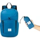 Рюкзак туристический Naturehike Ultralight NH17A017-B 22 л блакитний (6927595725108) - изображение 2