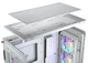 Корпус Cougar Duoface Pro rgb White, без бп, ATX/Micro ATX/Mini itx, usb 3.0x2, usb 2.0x1, Type-C Gen 2, rgb подсветка, 4x120 argb, закаленное стекло, 240x496x465 мм - изображение 9