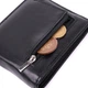 Шкіряне чоловіче портмоне із затискачем ST Leather 22481 Чорний - зображення 7