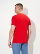 Футболка хлопковая длинная мужская Tommy Hilfiger 11637 XL Красная (smt2000000040721) - изображение 2