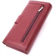 Кошелек для женщин на четыре отделения для купюр из натуральной кожи ST Leather 22550 Бордовый - изображение 2
