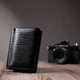 Женский стильный кошелек из фактурной натуральной кожи ST Leather 22732 Черный - изображение 10