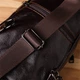 Практичная сумка через плечо из натуральной кожи Vintage 23050 Коричневый - изображение 11