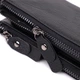 Практичный кожаный кошелек на три отделения ST Leather 23111 Черный - изображение 8