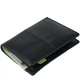 Мужской вертикальный кошелек Vintage из натуральной кожи черного цвета (bg149fash21) - изображение 11