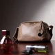 Сумка на каждый день с двумя отделениями из натуральной кожи Vintage 22594 Бежевый - изображение 12