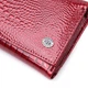 Кошелек женский в три сложения из лакированной фактурной натуральной кожи ST Leather 22708 Красный - изображение 5