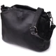 Сумка на плечо из натуральной кожи для женщин VINTAGE Bag 23007 Черный - изображение 5
