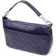 Элегантная женская сумка из натуральной кожи с двумя ремешками VINTAGE Bag 22928 Синий - изображение 1