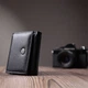 Небольшое женское портмоне с монетницей из натуральной кожи ST Leather 22730 Черный - изображение 9