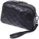 Женская сумка прошита ромбами на лицевой стороне из натуральной кожи Vintage 22807 Черный - изображение 1