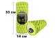 Массажный ролик EasyFit Grid Roller 33 см v.1.1 Салатовый (A-021474) - изображение 1