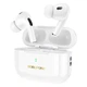 Беспроводные Bluetooth наушники с микрофоном Borofone BW59 Plus Вакуумные TWS наушники c активным шумоподавлением ANC BT5.3, 30/300mAh, до 4 часов работы White - изображение 1