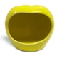 Купалка \ миска керамічна для хом'яків Mazceramics ручної роботи печера жовта Г:6 см х Ш:10 см х В:8 см - зображення 1