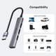 USB Hub Unitek 4-in-1 USB-A Space Grey (4894160050090) - obraz 5