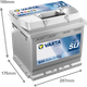 Автомобильный аккумулятор Varta Dynamic SLI 45А (+/-) B20 (400EN) (545413040) - изображение 4