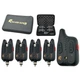 Набор сигнализаторов GLADIATOR RF1118 Black 4 сигнализатора и пейджер до 150 м (RF1118) - изображение 1