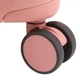 Валіза дорожня середня Semi Line 24 дюйми рожева золота Rose Gold з жорстким корпусом та надійною кодовою - изображение 8
