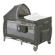 Кроватка-манеж Lionelo SVEN PLUS BEIGE OLIVE - изображение 1