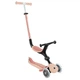 Самокат з сидінням 3 в 1 Globber GO-UP Active Lights ECOlogic Peach от 15 месяцев до 9 лет (745-506) - зображення 1