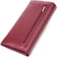 Практичный кошелек для женщин из натуральной кожи ST Leather 23098 Бордовый - изображение 5