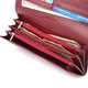 Практичный кошелек для женщин из натуральной кожи ST Leather 23098 Бордовый - изображение 6
