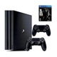 Консоль Sony PlayStation 4 PRO 1TB CUH 72 Black обслуженая + 2 Геймпада беспроводных DualShock 4 + The Last of Us: Remastered + гарантия Б/У - изображение 1